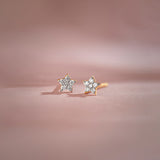 Star Diamond Earrings