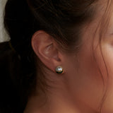 Harmony Pearl Earrings, 14K Solid Gold-2
