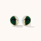Harmony Pearl Earrings, 14K Solid Gold-3