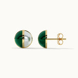 Harmony Pearl Earrings, 14K Solid Gold-6