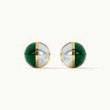 Harmony Pearl Earrings, 14K Gold Vermeil-7