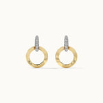 Twisted Round Diamond Earrings, 14K Gold Vermeil, 1/20 ct Lab Grown Diamond-7
