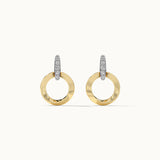 Twisted Round Diamond Earrings, 14K Gold Vermeil, 1/20 ct Lab Grown Diamond-7