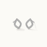 Petal Co Diamond Earrings, Sterling Silver, 1/5 ct Lab Grown Diamond-3