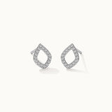 Petal Co Diamond Earrings, Sterling Silver, 1/5 ct Lab Grown Diamond-3