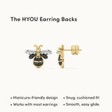 Bumblebee Diamond Earrings
