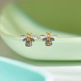 Bumblebee Diamond Earrings