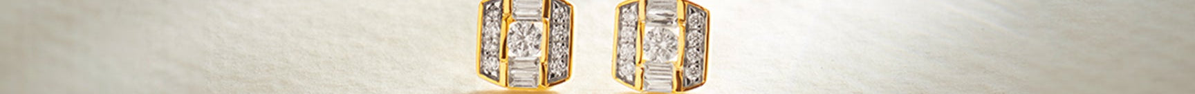 Elegant Octa Cluster Diamond Earrings, 14K Gold Vermeil, 1/2 ct Lab Grown Diamond-1