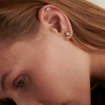 Kite Diamond Earrings, 14K Solid Gold, 1/4 ct Lab Grown Diamond-2