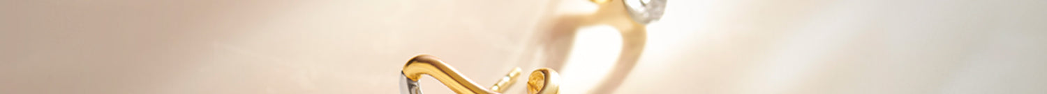 Folded Diamond Earrings, 14K Gold Vermeil, 1/4 ct Lab Grown Diamond-1