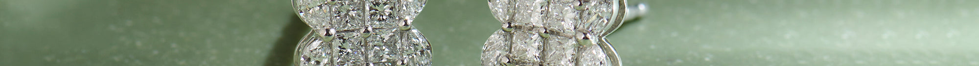 Blooming Diamond Studs, Sterling Silver, 7/8 ct Lab Grown Diamond-1