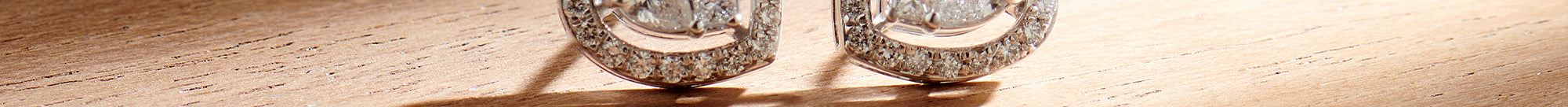 Timeless Diamond Heart Studs, Sterling Silver, 5/8 ct Lab Grown Diamond-1
