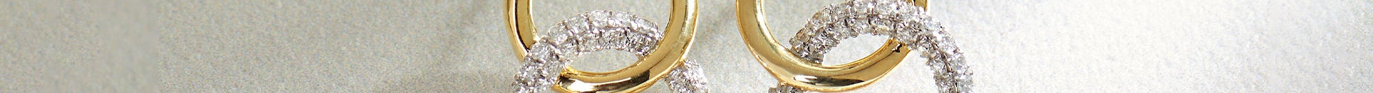 Forever Linked Diamond Earrings, 14K Solid Gold, 3/8 ct Lab Grown Diamond-1