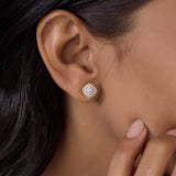 Diamond Array Earrings
