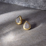 Edgy Drop Diamond Earrings