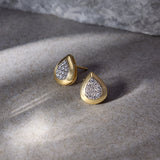 Edgy Drop Diamond Earrings