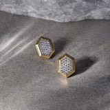 Golden Light Diamond Earrings