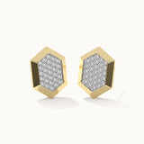 Golden Light Diamond Earrings