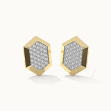 Golden Light Diamond Earrings