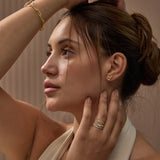Dancing Diamond Bow Earrings