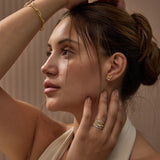 Dancing Diamond Bow Earrings