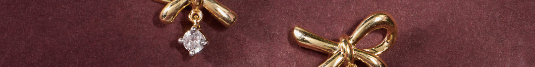 Dancing Diamond Bow Earrings