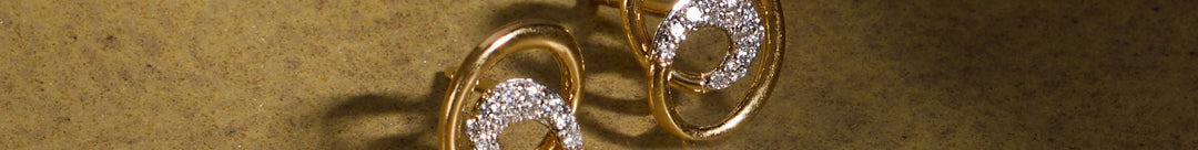 Swirl Diamond Earrings