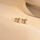 Fleur Diamond Earrings