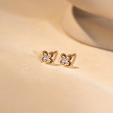 Fleur Diamond Earrings