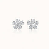 Diamond Blooming Sparkle Studs