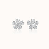 Diamond Blooming Sparkle Studs