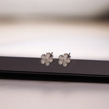 Diamond Blooming Sparkle Studs