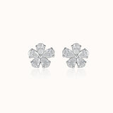 Diamond Blooming Sparkle Studs
