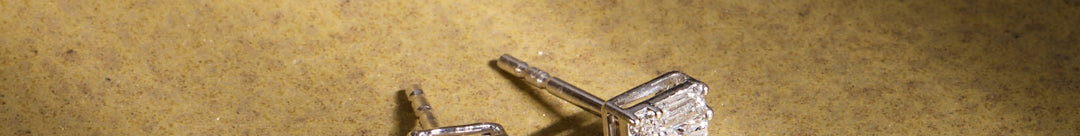 Princess Cluster Diamond Studs
