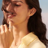 Classic Diamond Heart Earrings
