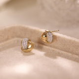 Twisted Luxe Diamond Studs