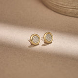 Eternal Diamond Cluster Earrings