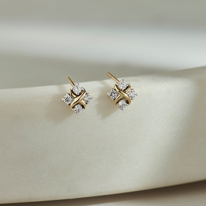 Mini Diamond Spark Studs