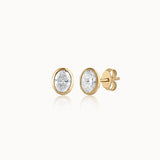 Everyday Oval Diamond Studs