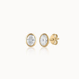 Everyday Oval Diamond Studs