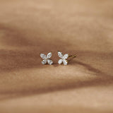 Flutter Diamond Studs
