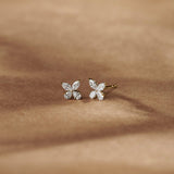 Flutter Diamond Studs