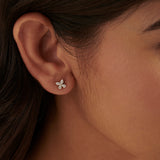 Flutter Diamond Studs