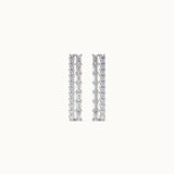 Two Row Diamond Linear Studs