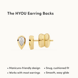Dewdrop Solitaire Studs