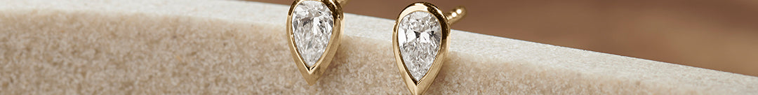 Dewdrop Solitaire Studs
