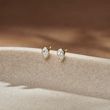 Dewdrop Solitaire Studs