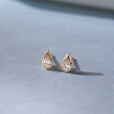 Dewdrop Solitaire Studs