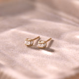 Dazzle Dot Diamond Studs