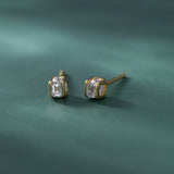 Dazzle Dot Diamond Studs